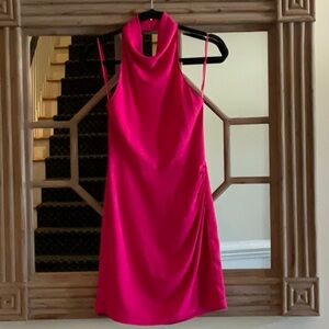 NWT Amanda Uprichard Elegant Pink Sleeveless/Backless Dress